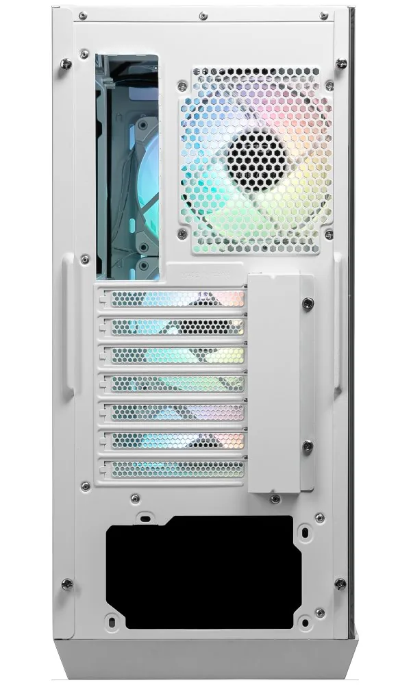 MSI MPG GUNGNIR 110R/Midi Tower/Transpar./Bílá