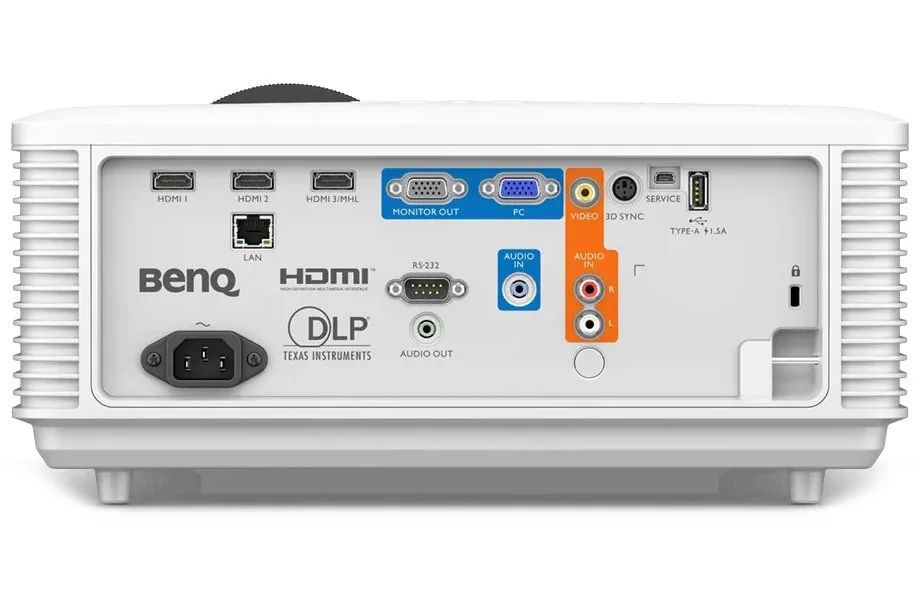 BenQ LU785 WUXGA DLP projektor Laser 6000ANSI 3M:1 2x VGA 3x HDMI USB LAN repro