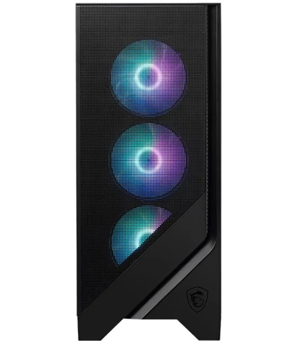 MSI MAG FORGE 320R AIRFLOW/Midi Tower/Transpar./Černá
