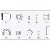 Ubiquiti AI Pro - Síťová bezpečnostní kamera - interiérový, venkovní - odolná vůči povětrnostním vlivům - barevný (Den a noc) - 8 MP - 3840 x 2160 - audio - GbE - PoE Plus