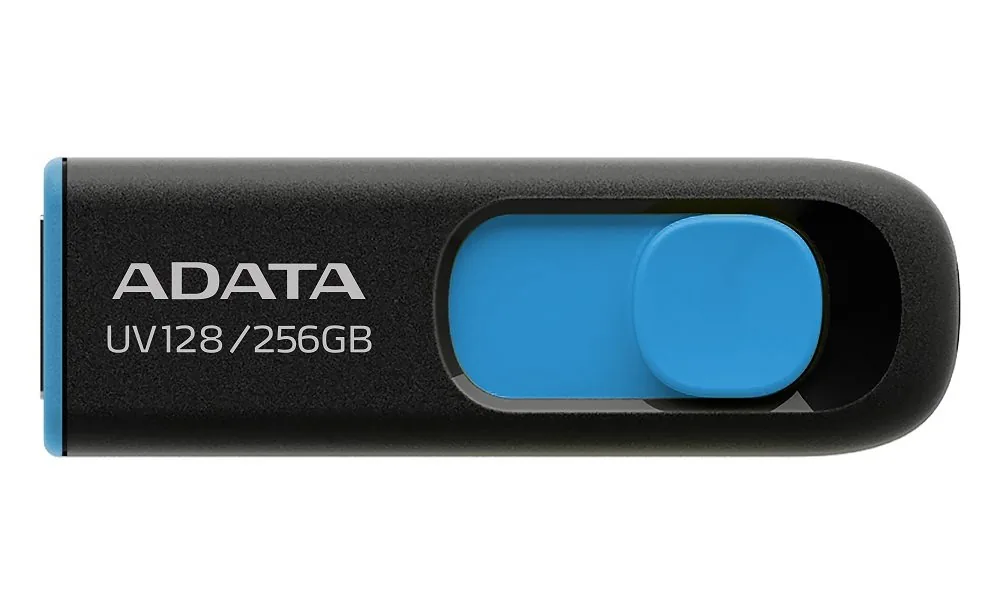 ADATA UV128/256GB/USB 3.2/USB-A/Modrá