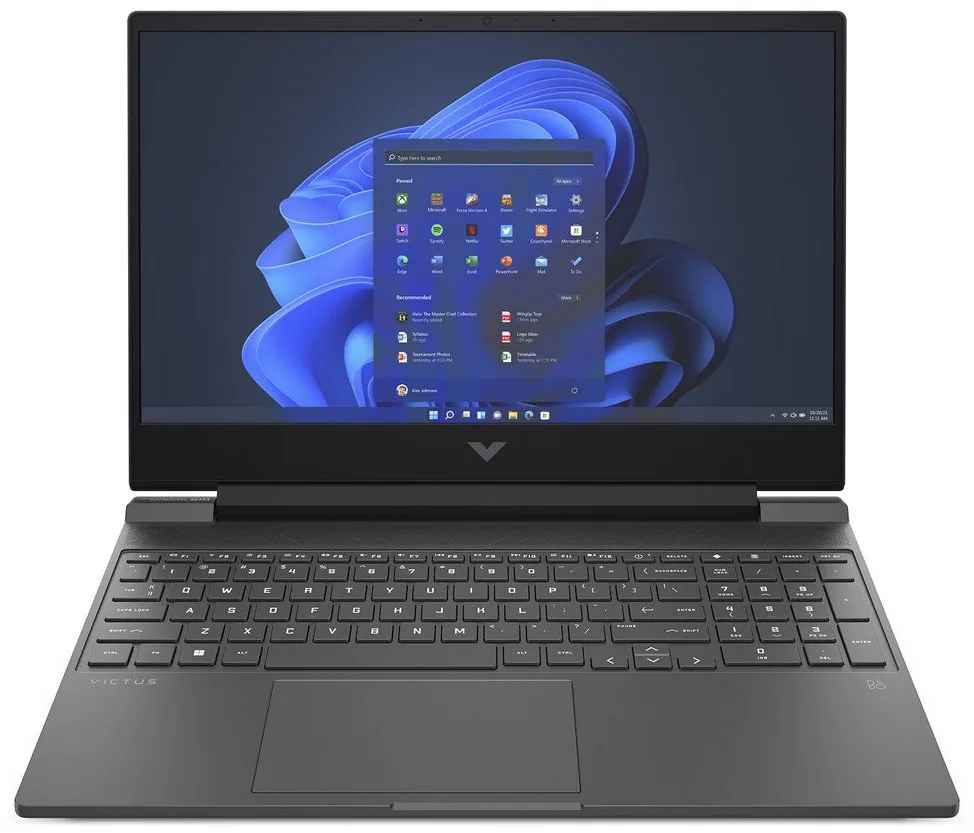 HP VICTUS 15-fa2753nc i5-13420H 16GB DDR4 512GB SSD RTX 2050 4GB 15,6"FHD,matný bez OS stříbrný