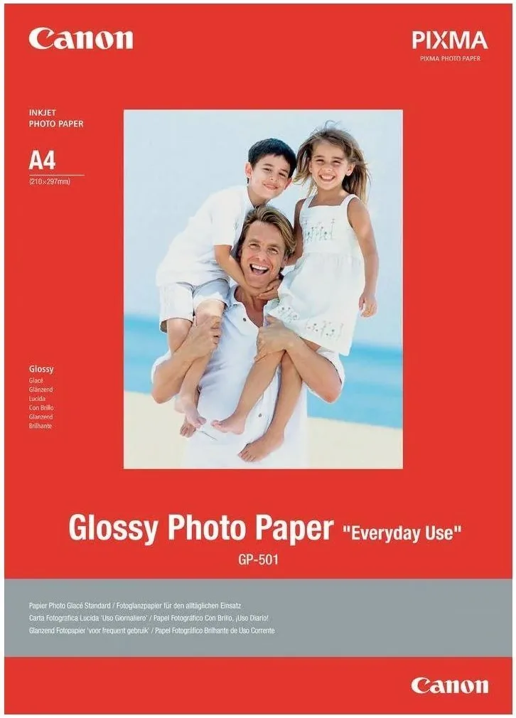 Canon GP-501 - Lesklý - 210 micron - A4 (210 x 297 mm) - 170 g/m? - 5 listy fotografický papír