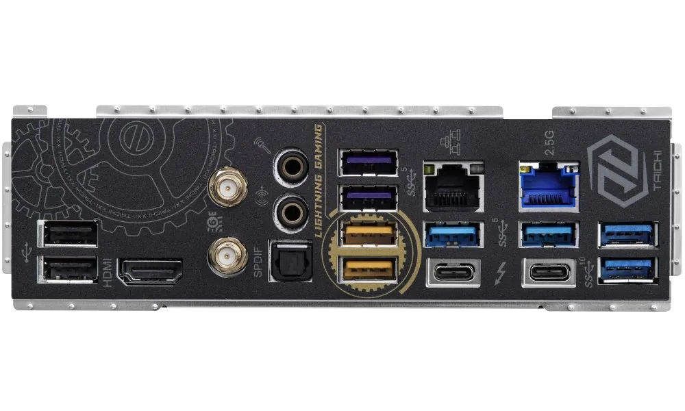 OPRAVENÉ - ASRock Z790 Taichi Intel Z790 LGA1700 4x DDR5 5x M.2 HDMI Thunderbolt USB-C WiFi EATX