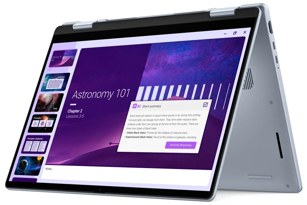 Dell 14 Plus 2-in-1/DB04250/U7-256V/14"/WUXGA/T/16GB/512GB/Arc 140V/W11P/Silver/3RNBD