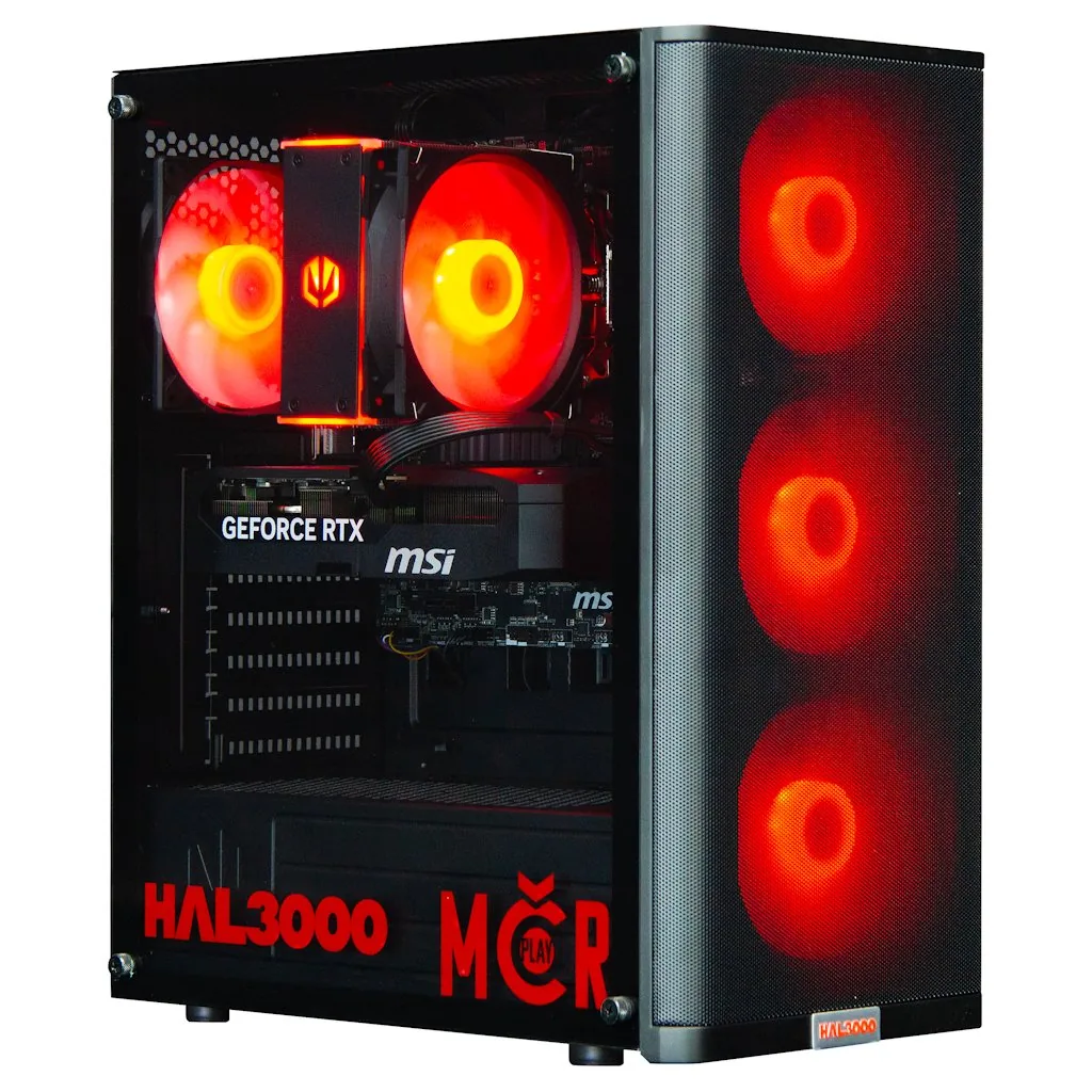 HAL3000 MČR Finale Pro AMD Ryzen 7 5700X 32GB DDR4 RTX 5070 1TB PCIe4 SSD WiFi W11
