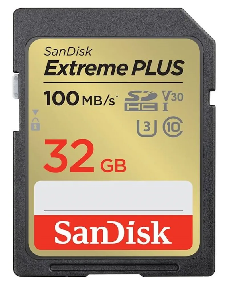 SanDisk Extreme PLUS - Paměťová karta flash - 32 GB - UHS-I U3 / Class10 - SDHC UHS-I