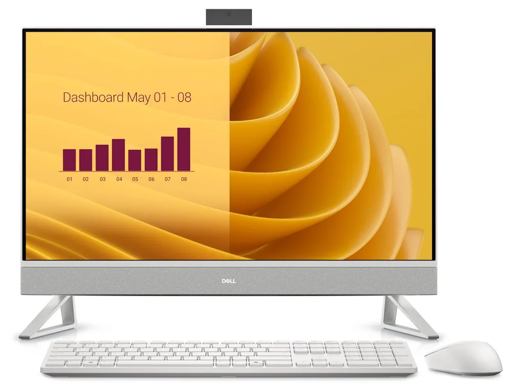 DELL EC27250 27 AIO Core 7-150U 16GB 1TB SSD 27" FHD dotykový GF MX570A 2GB WiFi W11Pro 3Y PS on-site