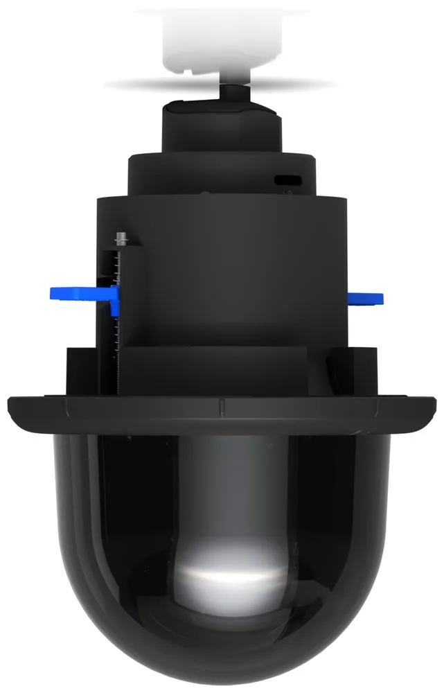 Ubiquiti In-ceiling mount accessory for G5 PTZ with a smoked bubble for enhanced discretion, black