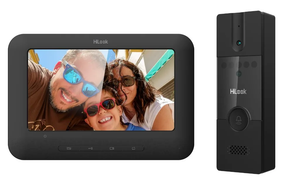 POŠKOZENÝ OBAL - HiLook Powered by HIKVISION Domácí interkom VI-K12P 1080p 7" 800x480 videotelefon IP65