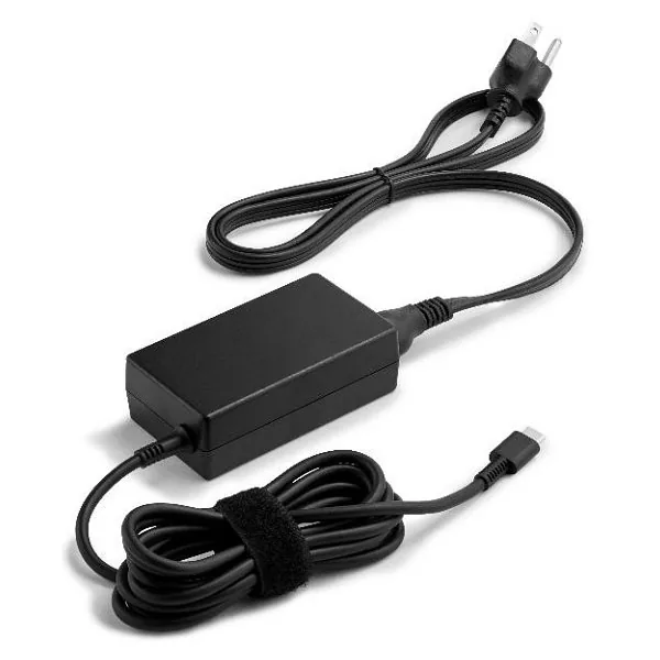 HP - Napájecí adaptér USB-C - halogenové, levé připojení - AC 115/230 V - 65 watt - Evropa