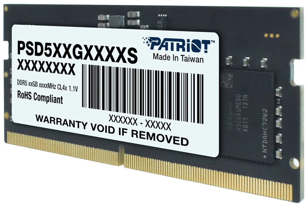 Patriot Signature Line/SO-DIMM DDR5/16GB/5600MHz/CL46/1x16GB