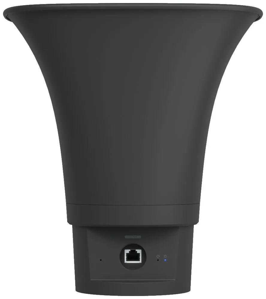 Ubiquiti UniFi AI Horn Speaker, venkovní PoE reproduktor s AI funkcemi, černý