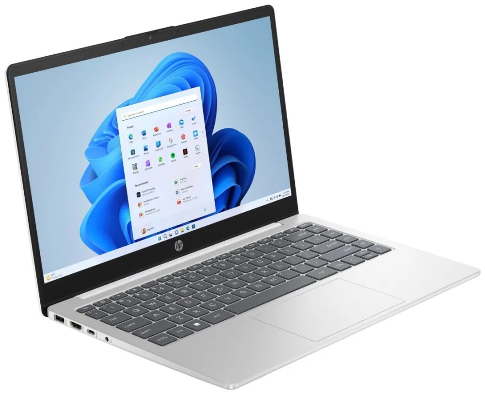 HP 14-em0042nc, Ryzen 5-7520U, 14.0 1920x1080 IPS 300n, UMA, 16GB, SSD 512GB, W11H, 2-2-0, Diamond White