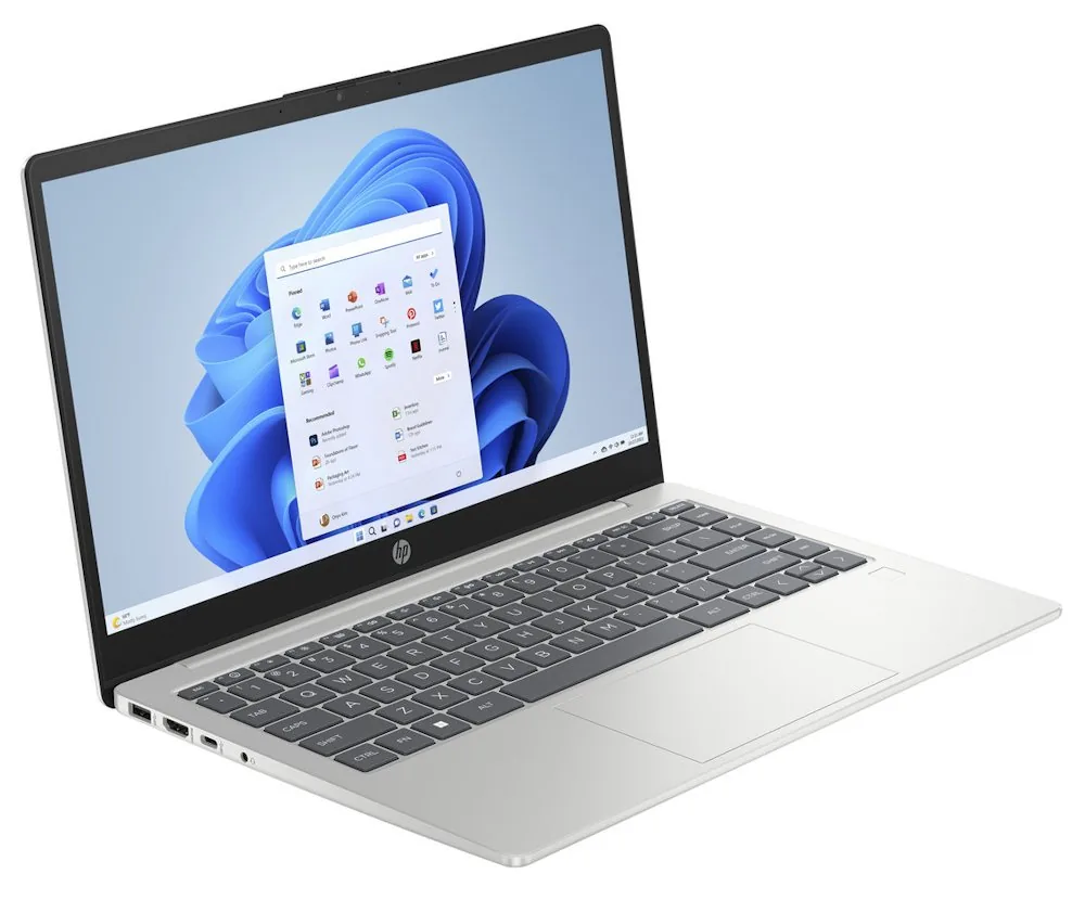 HP 14-em0044nc, Ryzen 5-7520U, 14.0 1920x1080 IPS 300n, UMA, 16GB, SSD 1TB, W11H, 2-2-0, Natural Silver