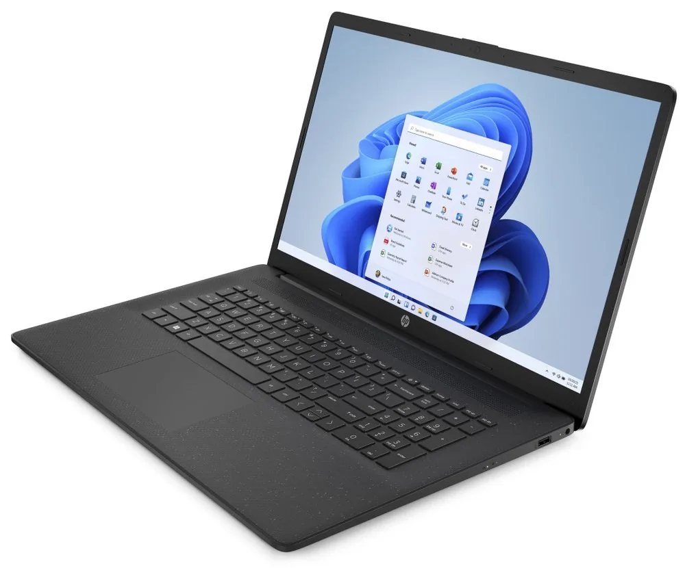 HP 17-cn0011nc, Celeron N4500, 17.3 HD+ SVA 250n, UMA, 4GB, SSD 512GB, W11H, 2-2-0, Black