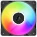 ARCTIC P12 Pro Reverse A-RGB (3pack) 120mm Case Fan with A-RGB - Reverse Impeller Design - FDB beari