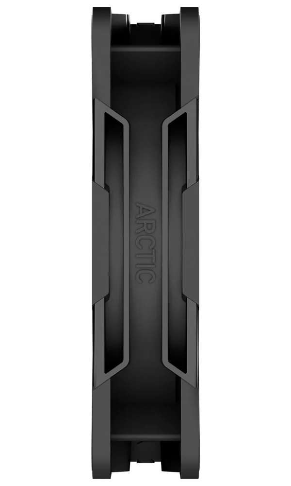 ARCTIC P12 Pro Reverse A-RGB (3pack) 120mm Case Fan with A-RGB - Reverse Impeller Design - FDB beari