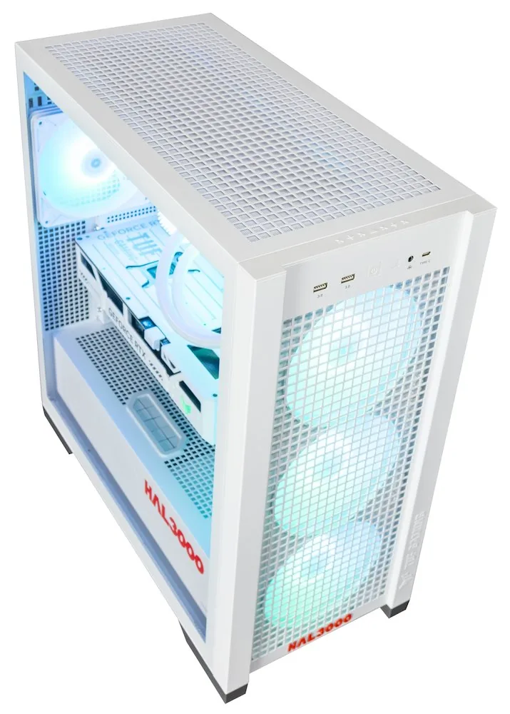 HAL3000 Alfa Gamer BTF White AMD Ryzen 7 9800X3D 32GB DDR5 RTX 5070 Ti 2TB PCIe4 SSD WiFi W11
