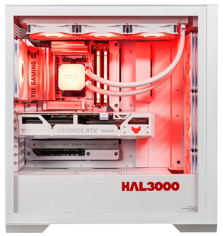 HAL3000 Alfa Gamer BTF White AMD Ryzen 7 9800X3D 32GB DDR5 RTX 5070 Ti 2TB PCIe4 SSD WiFi W11