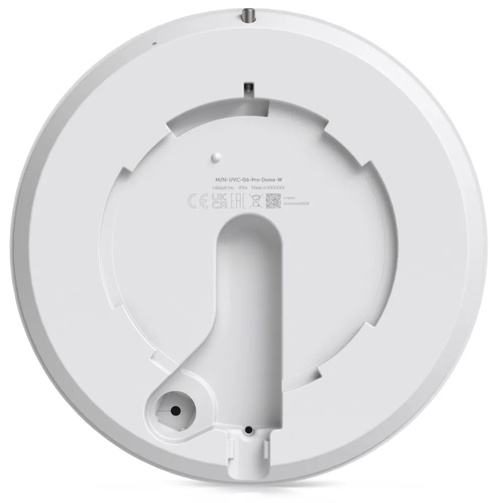 Ubiquiti UVC-G6-Pro-Dome-W - UniFi Protect Enterprise G6 Pro Dome, bílá
