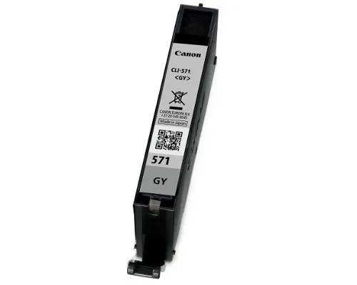 Canon CLI-571GY - 7 ml - šedá - originální - inkoustový zásobník - pro PIXMA MG7750, MG7751, MG7752, MG7753, TS8050, TS8051, TS8052, TS8053, TS9050, TS9055