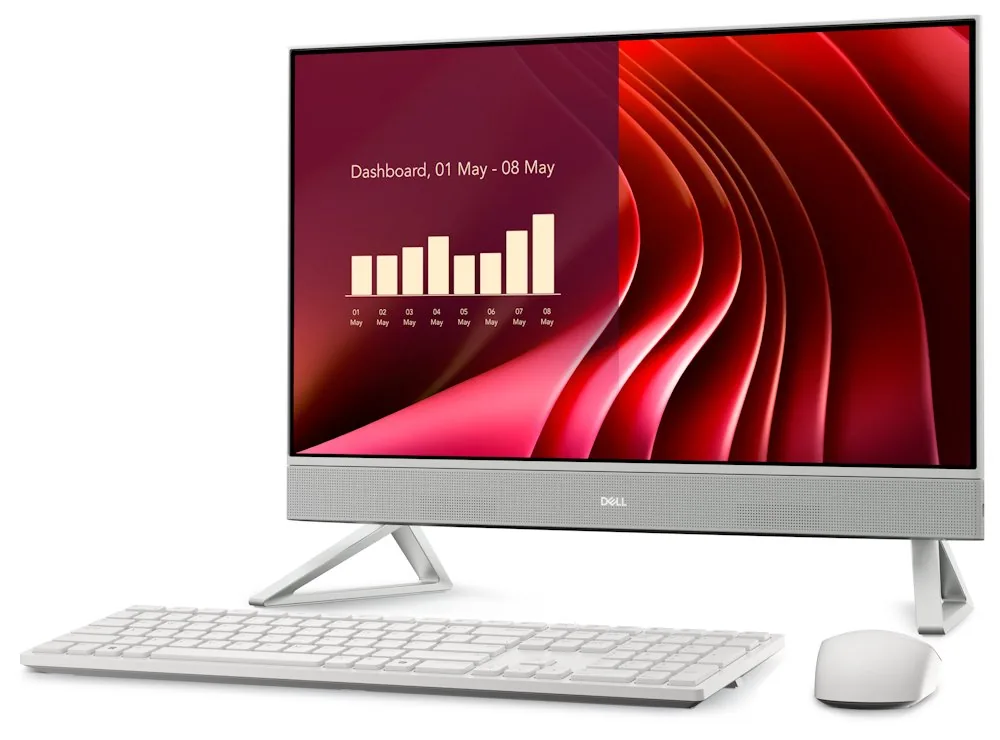 Dell/24 All-in-One EC24250/23,8"/FHD/7-150U/16GB/1TB/Intel int/W11P/Bílá/3ROn-Site