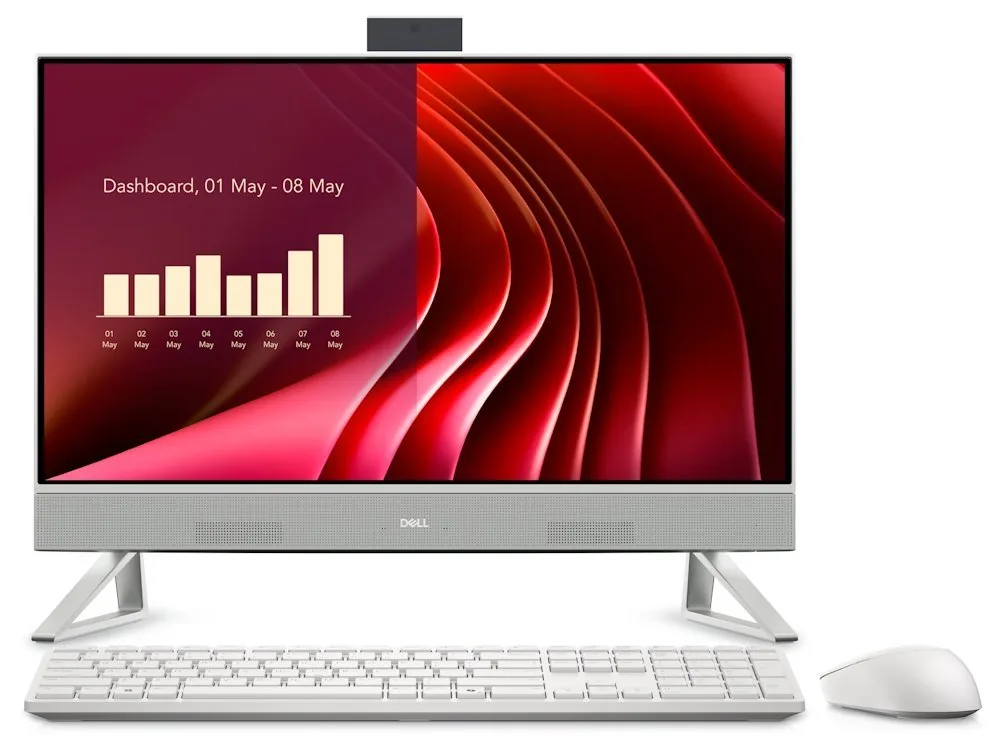 Dell/24 All-in-One EC24250/23,8"/FHD/T/7-150U/16GB/1TB/Intel int/W11P/Bílá/3ROn-Site