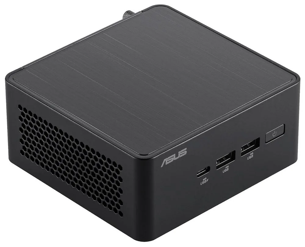 ASUS NUC 14 Pro RNUC14RVHI300002I - Barebone - mini PC 1 x Core 3 100U / až 4.7 GHz - RAM 0 GB - Intel Arc Graphics - IEEE 802.11ax (Wi-Fi 6E), Gigabit Ethernet, 2.5 Gigabit Ethernet, Bluetooth 5.3 - černá