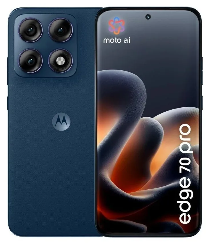 Motorola EDGE 70 Pro - PANTONE Titan (Blue) 6,78" single SIM + eSIM 8GB 256GB 5G Android 16