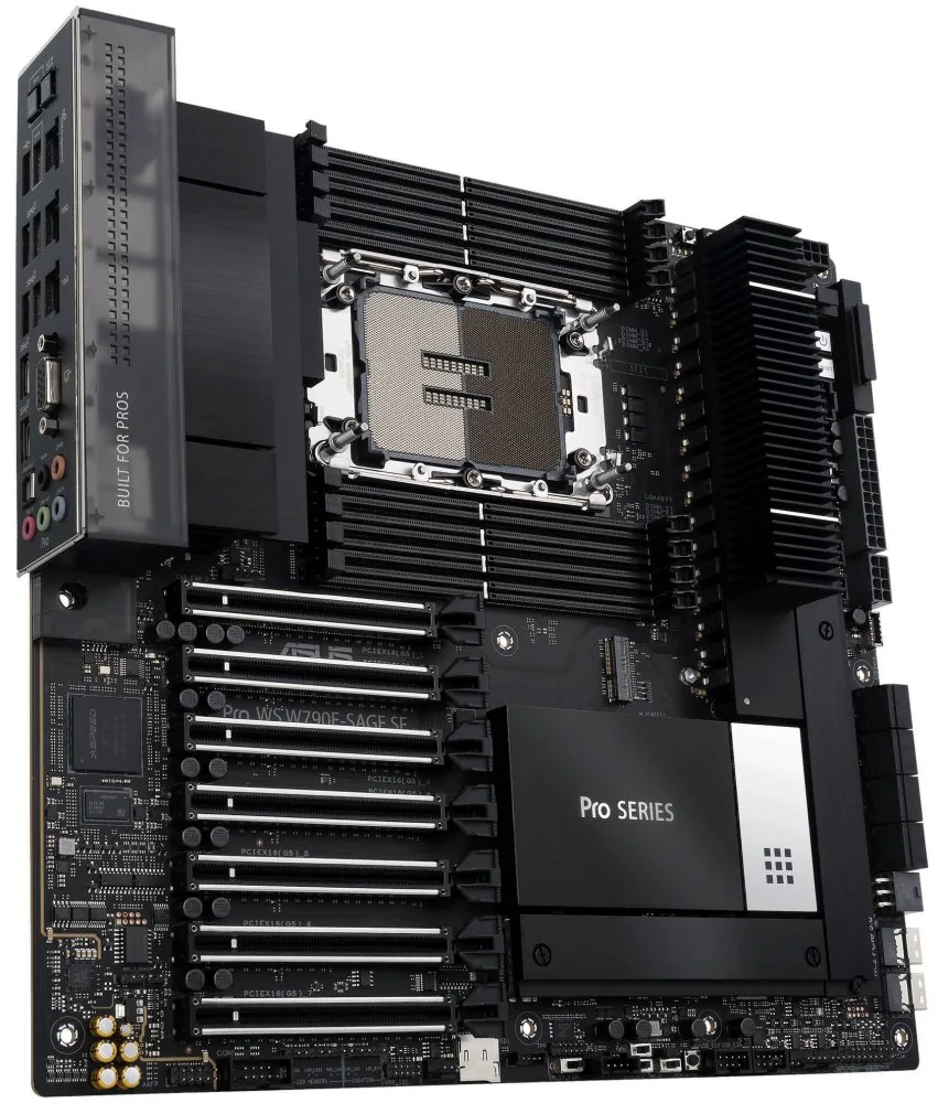 MB ASUS Pro WS W790E-SAGE SE LGA4677 8xDDR5 M.2 D-sub EEB