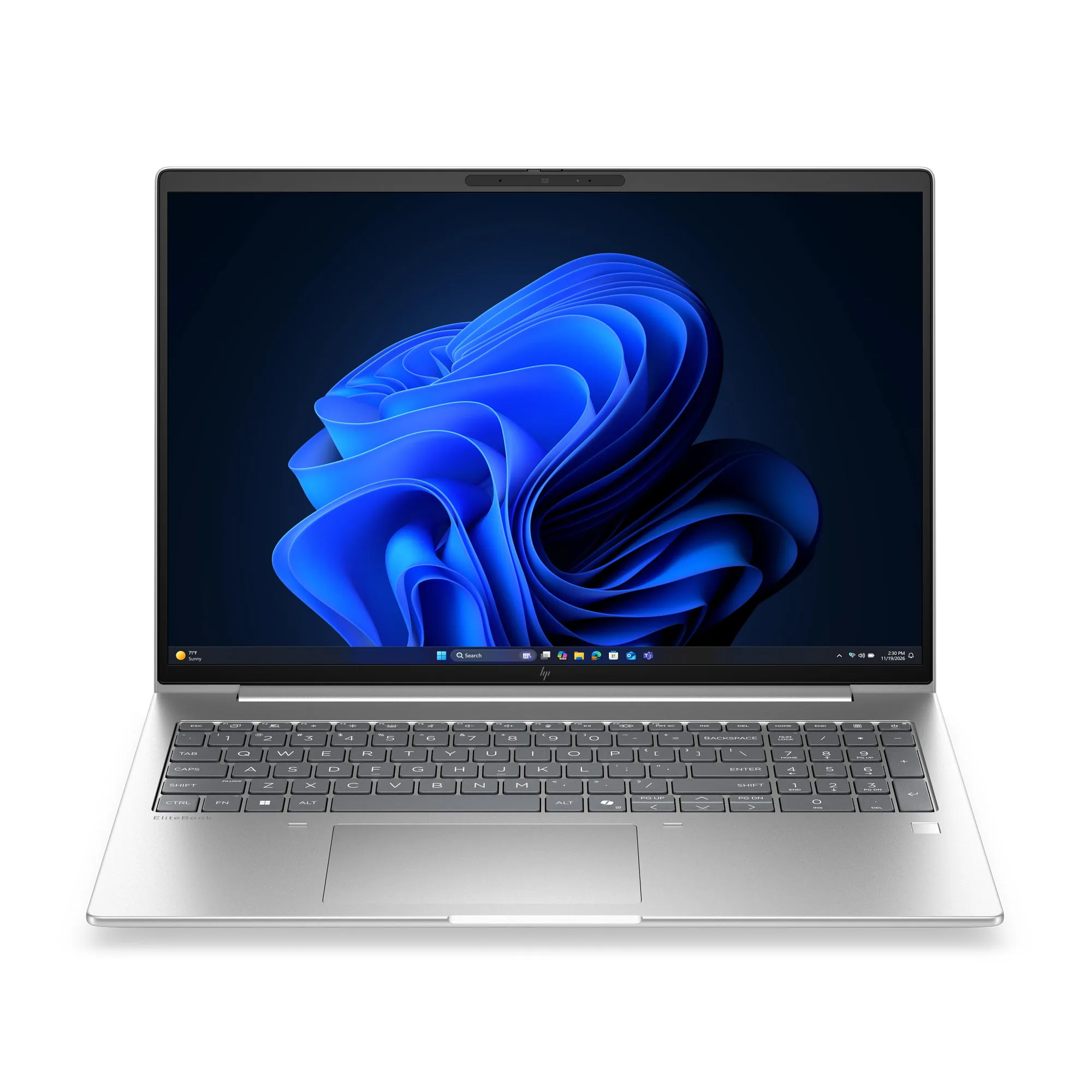 HP EliteBook 6 G2i Notebook AI - AI PC - design se závěsem 177 stupňů - Intel Core 7 - 350 / až 4.8 GHz - Win 11 Pro - Intel Graphics - 16 GB RAM - 512 GB SSD NVMe - 16" IPS 1920 x 1200 - Gigabit Ethernet - Wi-Fi 7, Bluetooth 6.0 - stříbrný hliník - kbd: