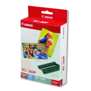 Canon Etikety, papír, bílá, 86x54mm, 36 ks, pro termosublimační tiskárny CP-220/330, 7739A001AH