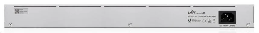 Ubiquiti Switch L2 UniFi USW-16-POE, 16-Port Gigabit, 8x PoE-out Gen 2, PoE budget 42W