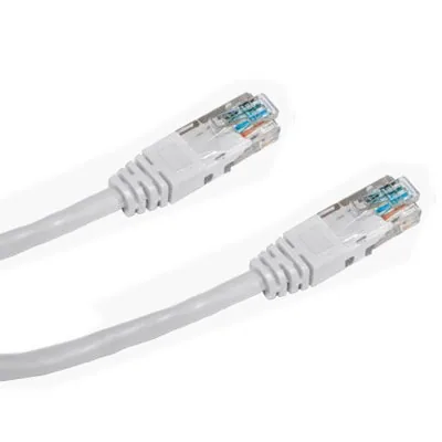 DATACOM Patch cord UTP cat5e 0,5M bílý