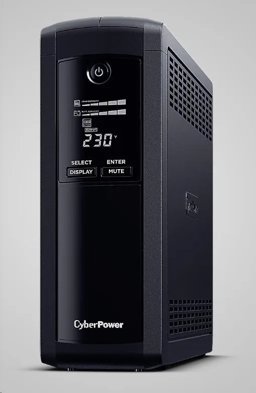 CyberPower Value PRO SERIE GreenPower UPS 1600VA 960W, SCHUKO zásuvky