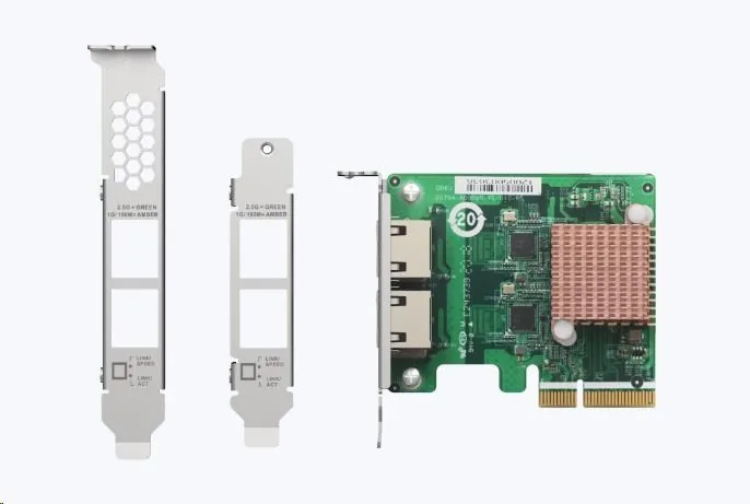 QNAP QXG-2G2T-I225 - 2,5GbE (2 porty) PCIe karta pro PC i NAS
