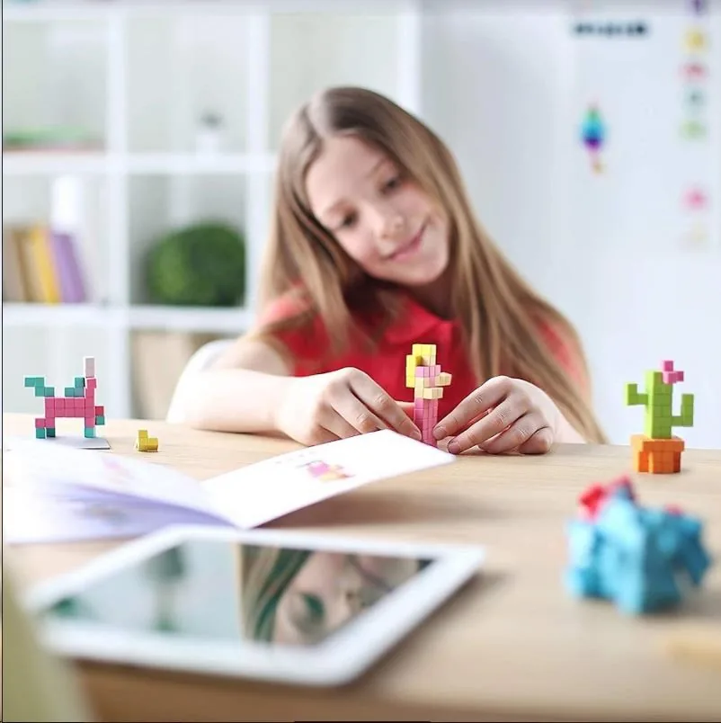 PIXIO Mini Dinos magnetická stavebnice