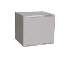 Solarix rozvaděč nástěnný skládaný SENSA LITE 9U 450mm, dveře plech, RAL 7035 SENSA-L-9U-545-21-G