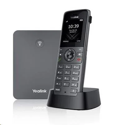 Yealink W73P, IP DECT báze+ručka, PoE, 1,8" bar.disp., až 10 ruček