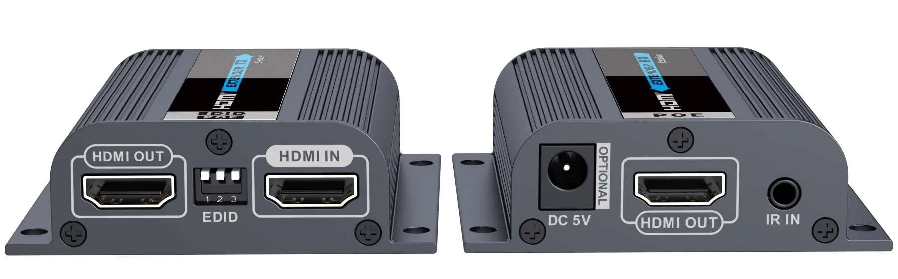 PremiumCord HDMI extender na 50m přes jeden kabel Cat6 6a 7, EDID nastavení