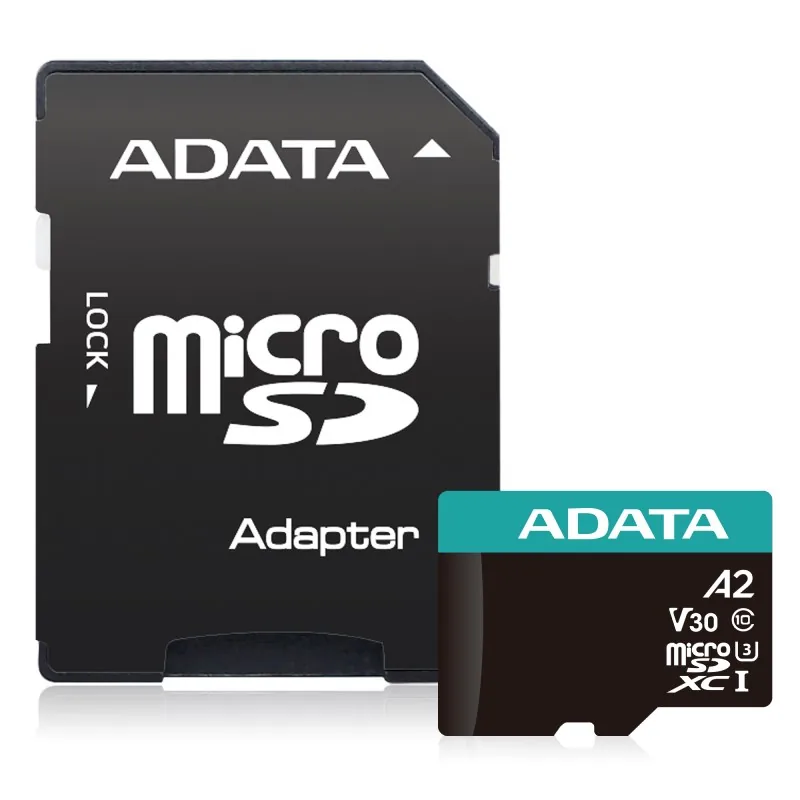 ADATA MicroSDXC karta 1TB Premier Pro UHS-I V30S (R:100 W:80 MB s) + SD adaptér