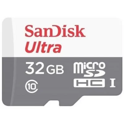 SanDisk Ultra - Paměťová karta flash (adaptér microSDHC - SD zahrnuto) - 32 GB - Class 10 - microSDHC UHS-I