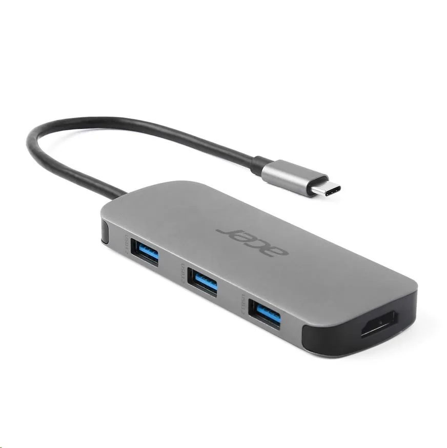 Acer 7in1 USB-C dongle (HDMI, USB,USBC,SD,MicroSD)