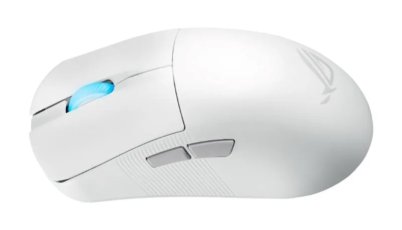 ASUS Herní myš ROG Harpe Ace Mini, Bezdrátová BT, RF 2.4GHz, bílá