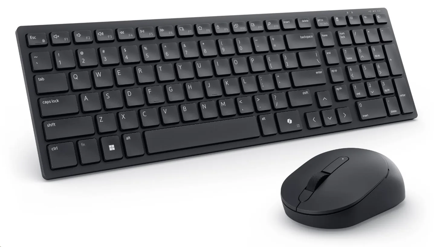 DELL Silent Keyboard and Mouse - KM555 - Czech Slovak (QWERTZ)