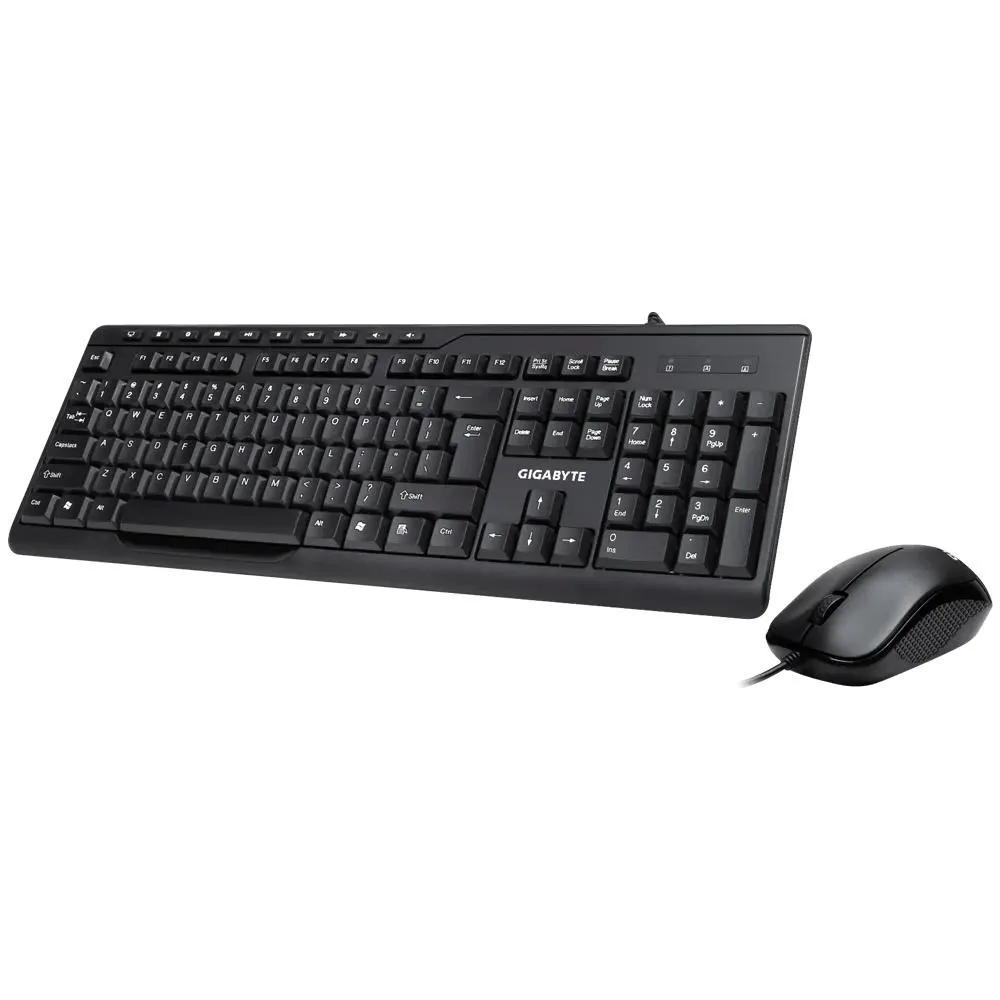 GIGABYTE Set klávesnice + myš GK-KM6300, Drátová USB, EN