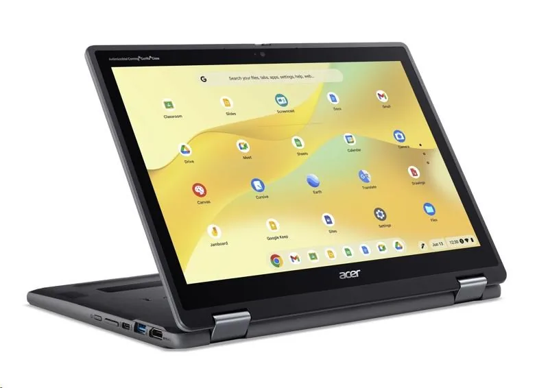 Acer Chromebook Spin 512/R857TN-TCO-C4LZ/N150/12,2"/WUXGA/T/8GB/128GB eMMC/UHD/Chrome EDU/Black/2R