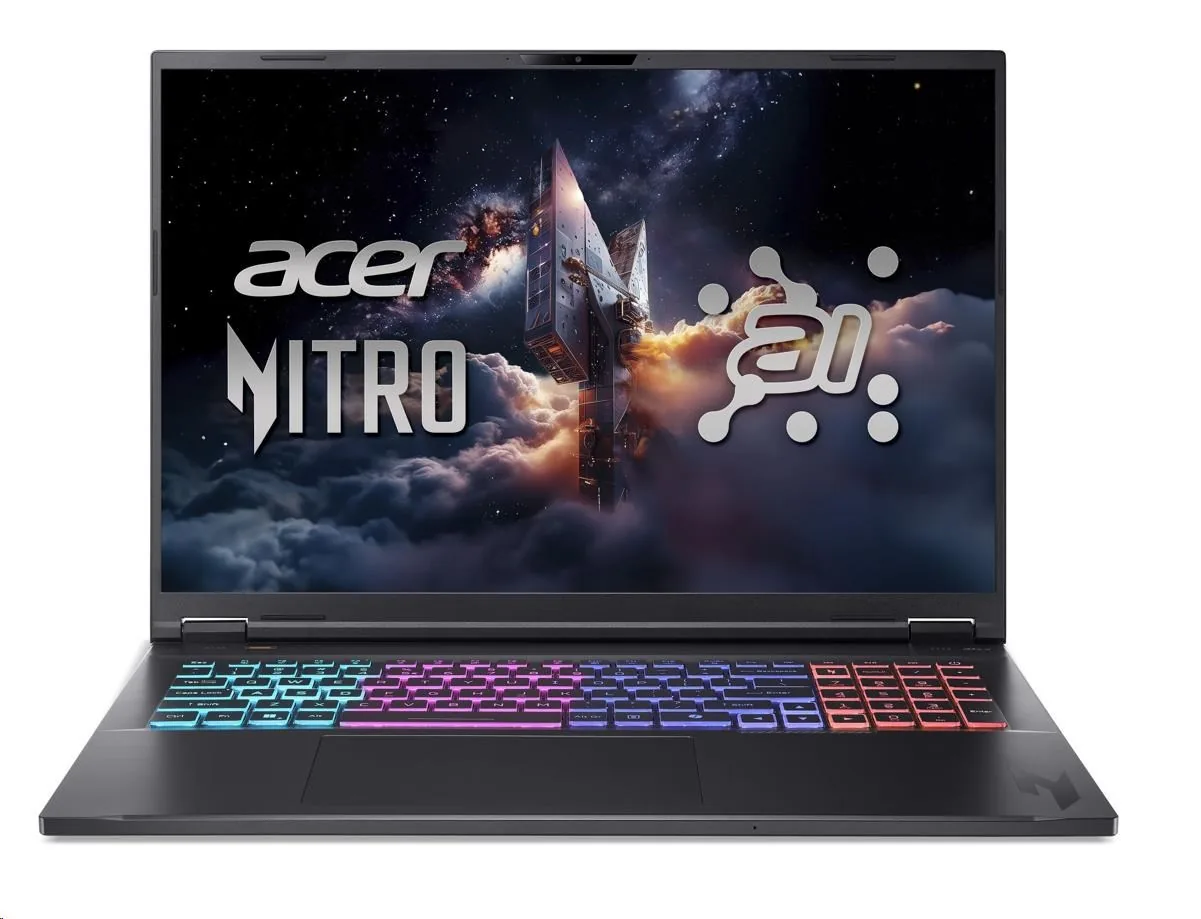 ACER NTB Nitro 18 AI (AN18-61-R3KG),AI 9 365,18" 2560x1600,32GB,1TB SSD,RTX 5060,W11H,Black