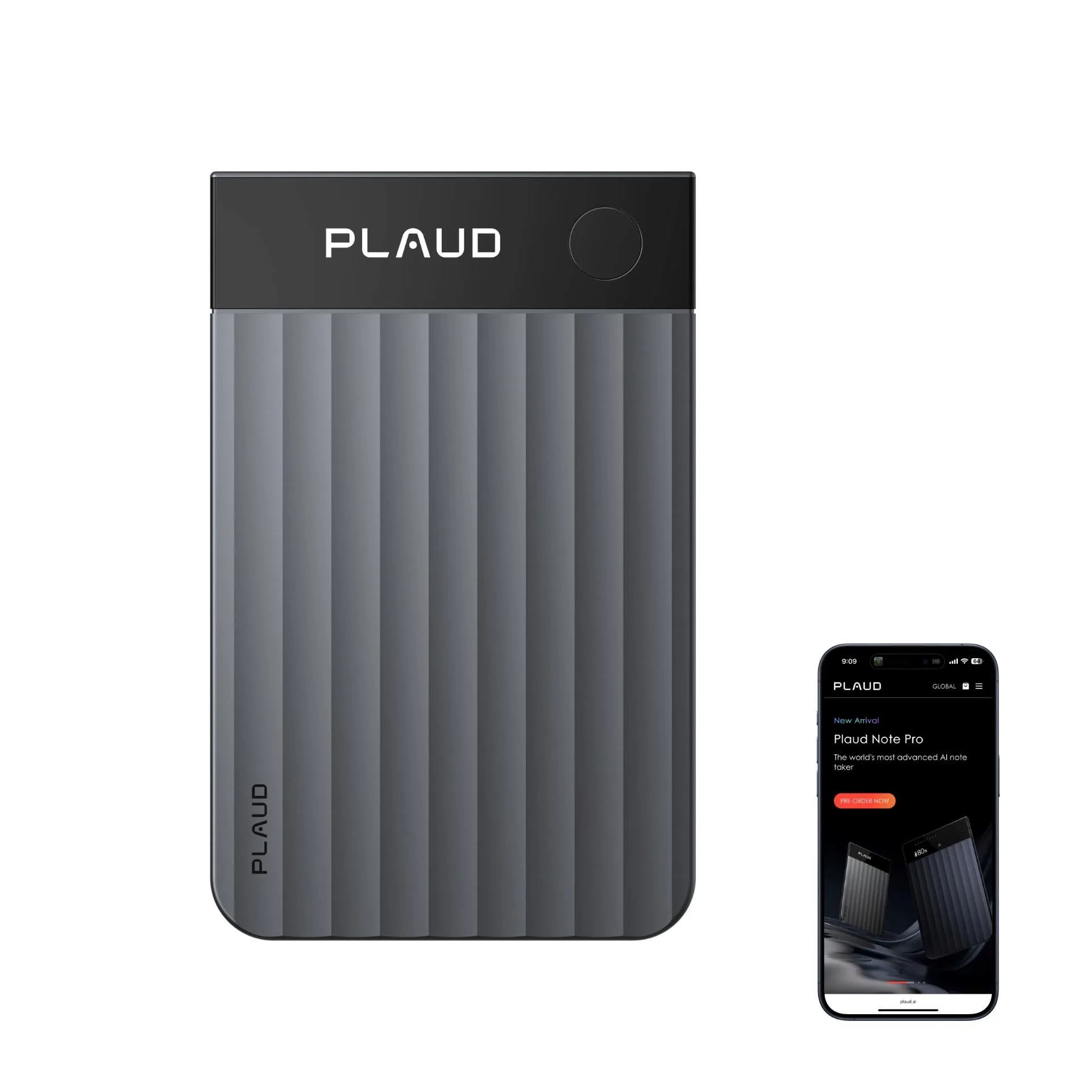 PLAUD Note PRO Black - AI hlasový záznamník